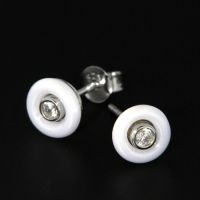 Ohrstecker Silber 925 rhodiniert