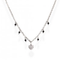 AMEN Kette 42 + 3 cm Silber CLCBNZ