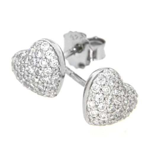 Ohrstecker Silber 925 rhodiniert