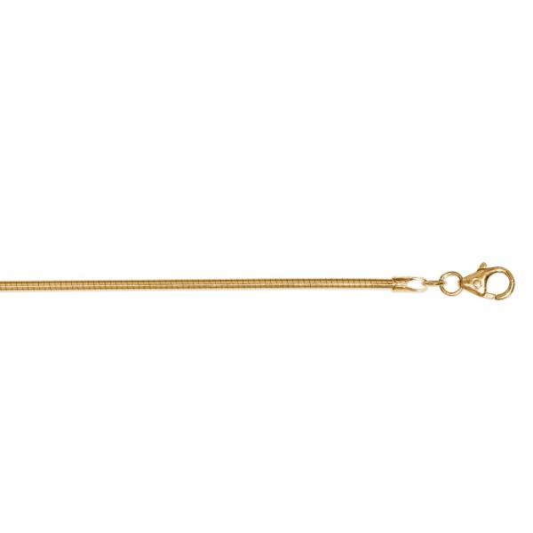 Tonda-Halsreif rund 1,5 mm 333 Gelbgold 45 cm