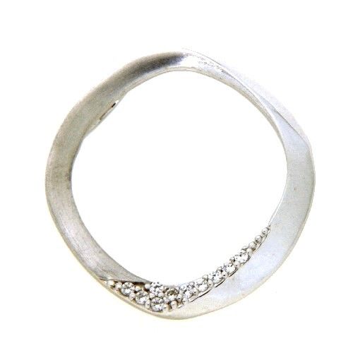 Anhänger Silber 925 rhodiniert Zirkonia