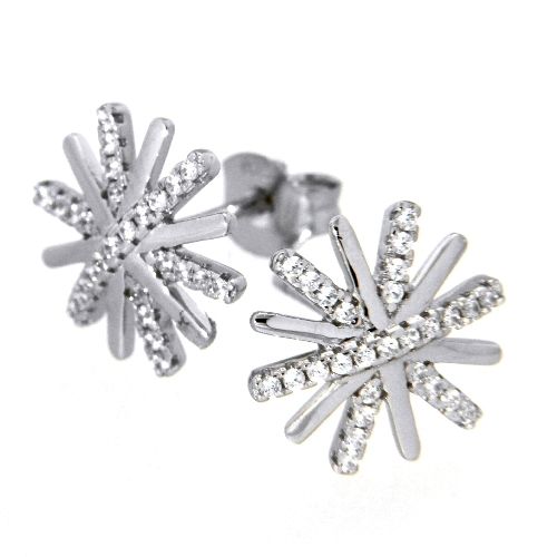 Ohrstecker Silber 925 rhodiniert