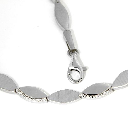 Kette Silber 925 rhodiniert 45 cm