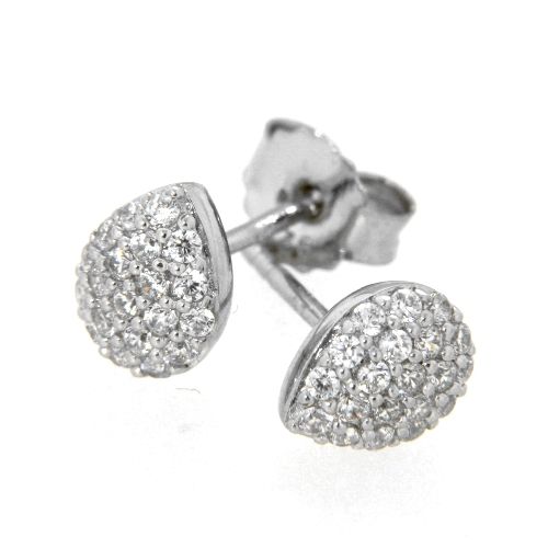 Ohrstecker Silber 925 rhodiniert