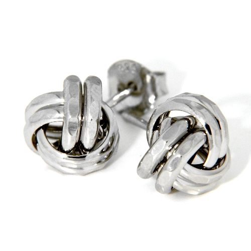 Ohrstecker Silber 925 rhodiniert