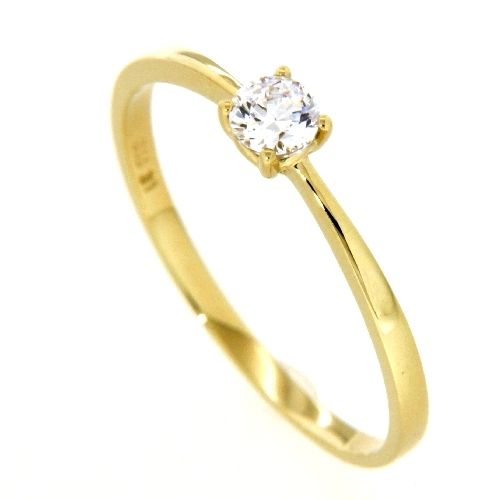 Ring Gold 333 Weite 56 Zirkonia