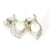 Ohrstecker Silber 925 rhodiniert